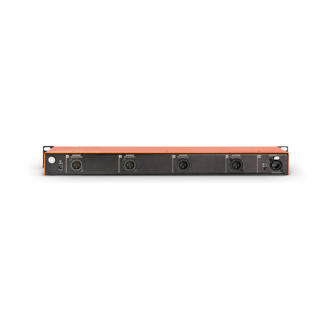 Palmer BRIDGE 4A - 19" DI-box, 4 kanaler, aktiv