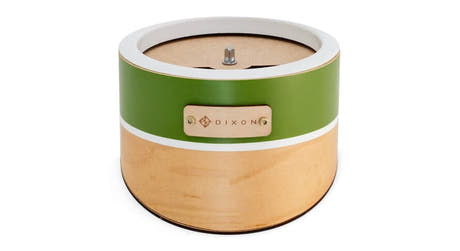 Dixon PCK-PO-SMGN1 Drummers' Storage 6", Satin Green