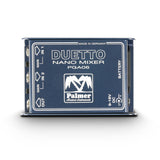 Palmer DUETTO - Nano-mixer för gitarrer och linjesignaler