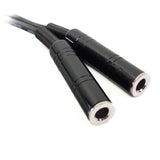 Perfex 6,3mm hörlursdelningskabel (0,5m)