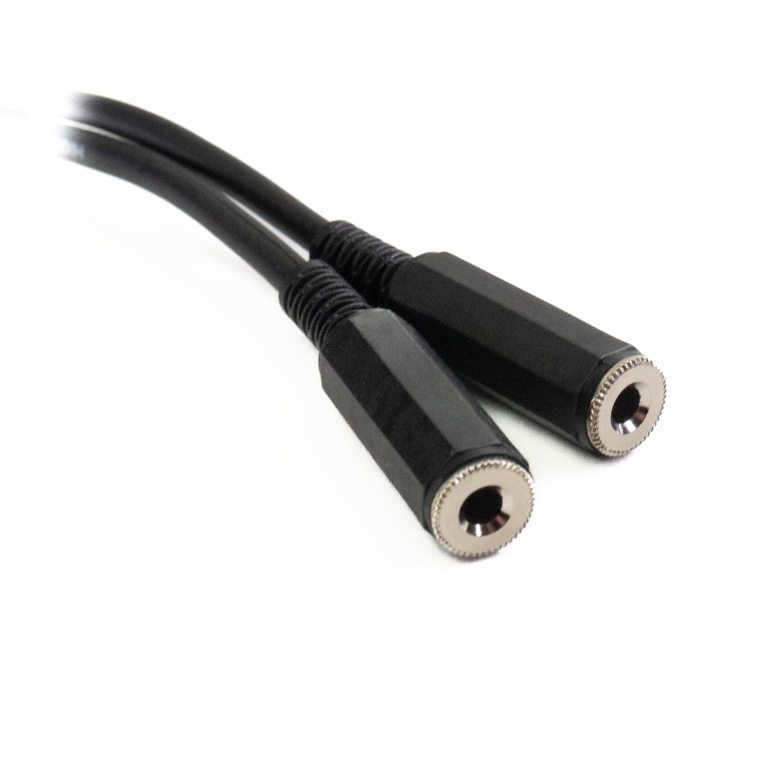 Perfex 3,5mm hörlursdelningskabel (0,5m)