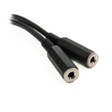 Perfex 3,5mm hörlursdelningskabel (0,5m)
