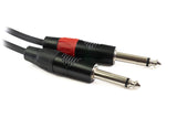 Perfex 2x tele till 3,5mm minitele-kabel (6m)