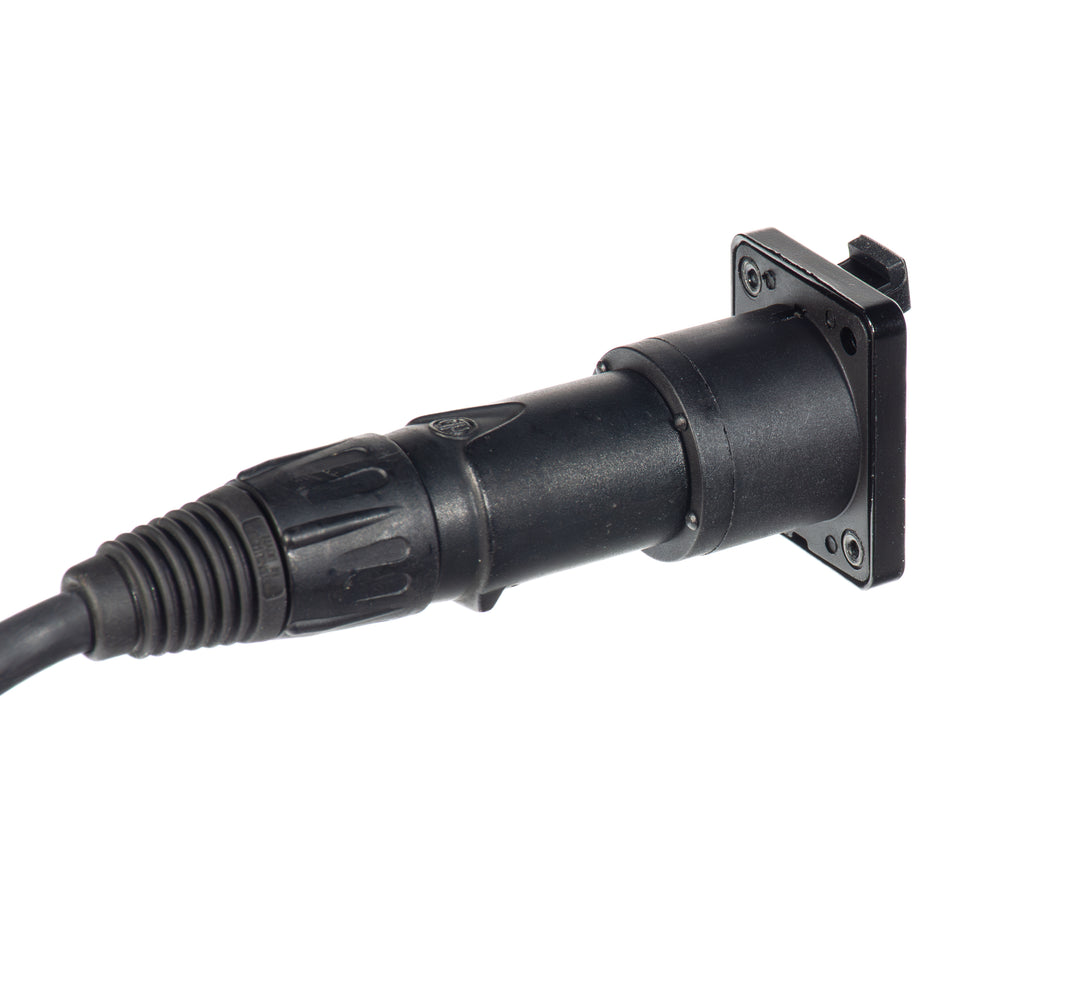 Perfex RJ45 Chassi Kontakt (Svart)