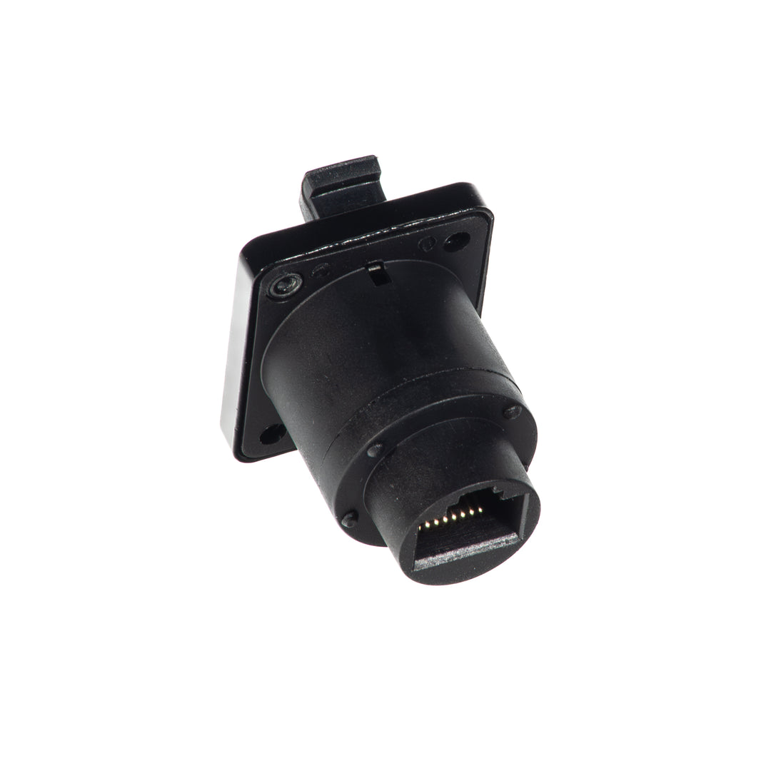 Perfex RJ45 Chassi Kontakt (Svart)
