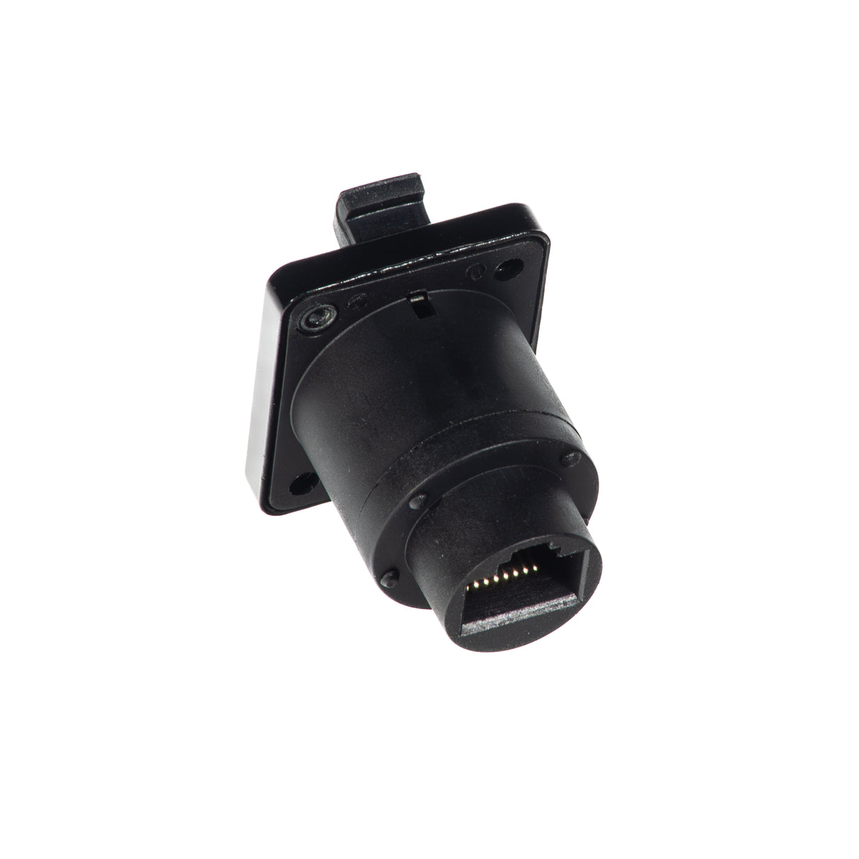 Perfex RJ45 Chassi Kontakt (Svart)