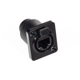 Perfex RJ45 Chassi Kontakt (Svart)