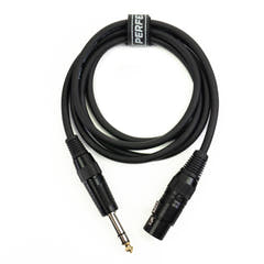Perfex XLR hona till balanserad tele (1,5m)