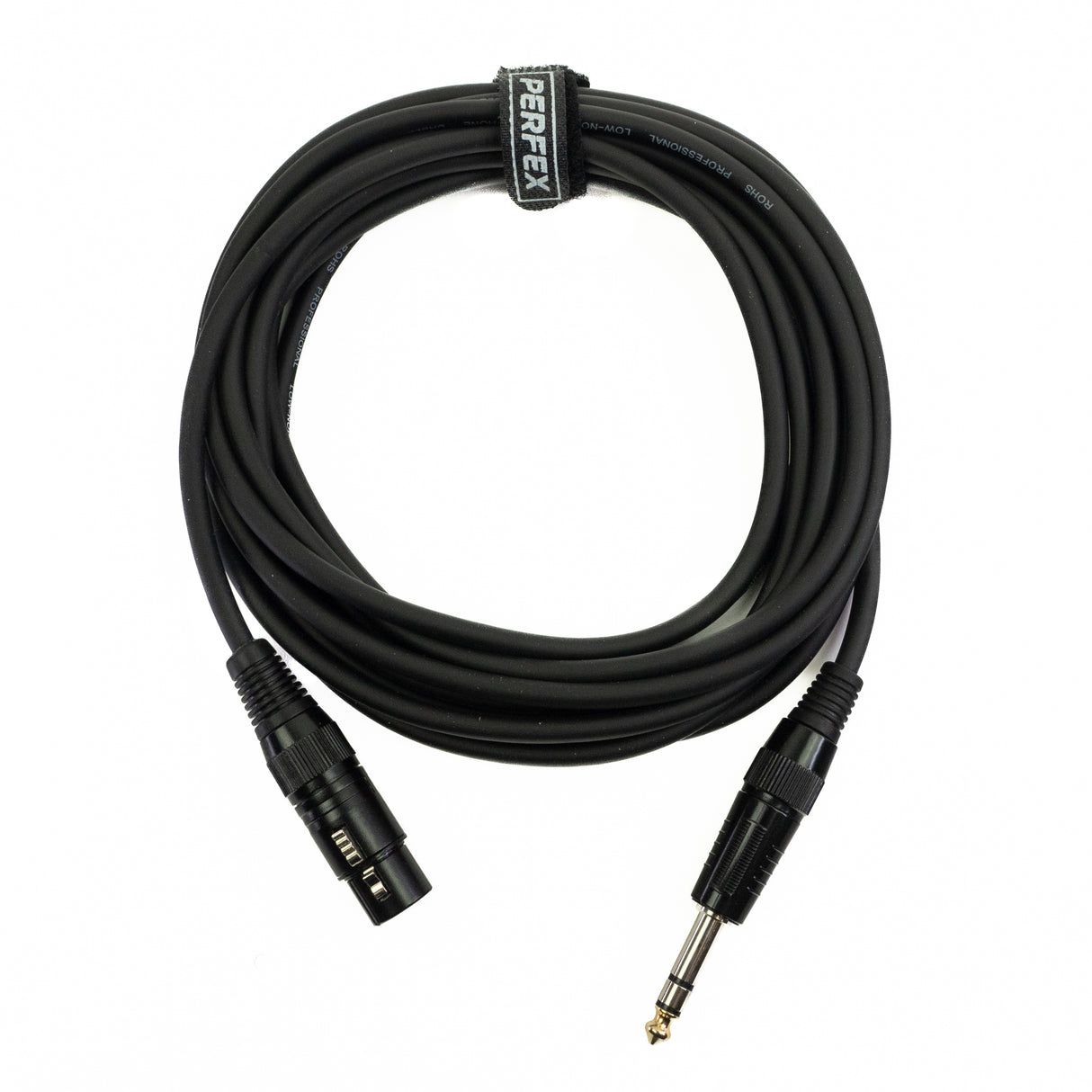 Perfex XLR hona till balanserad tele (5m)