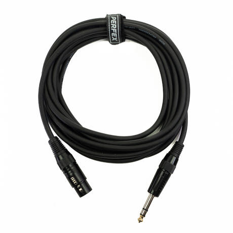 Perfex XLR hona till balanserad tele (5m)