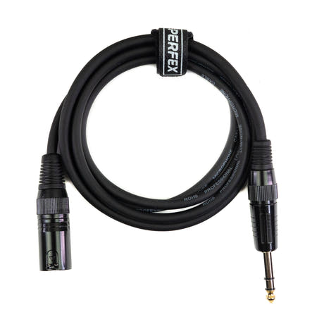 Perfex XLR hane till balanserad tele (1,5m)