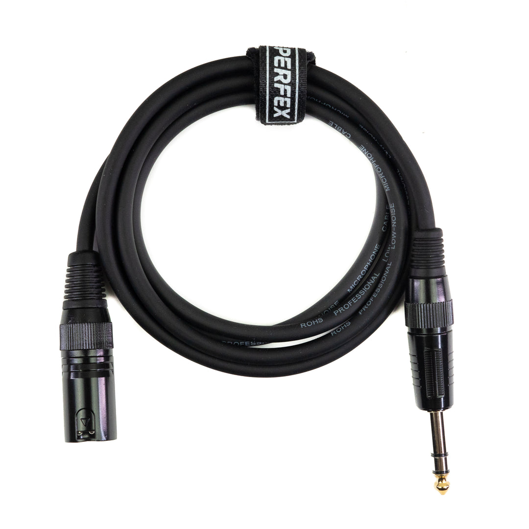 Perfex XLR hane till balanserad tele (1,5m)