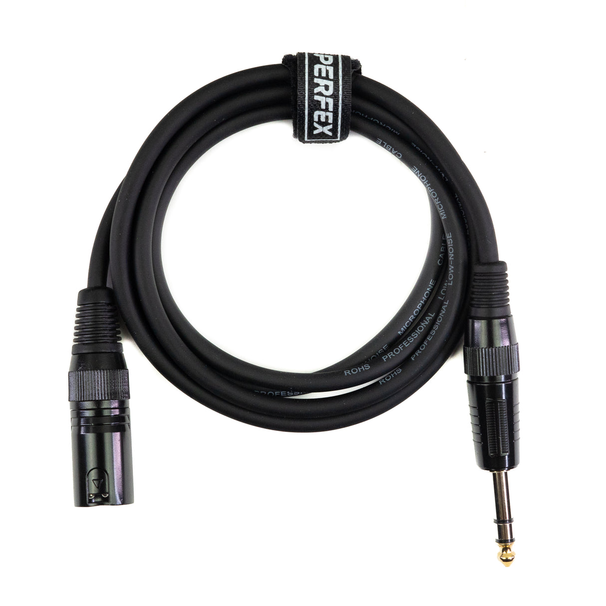 Perfex XLR hane till balanserad tele (1,5m)