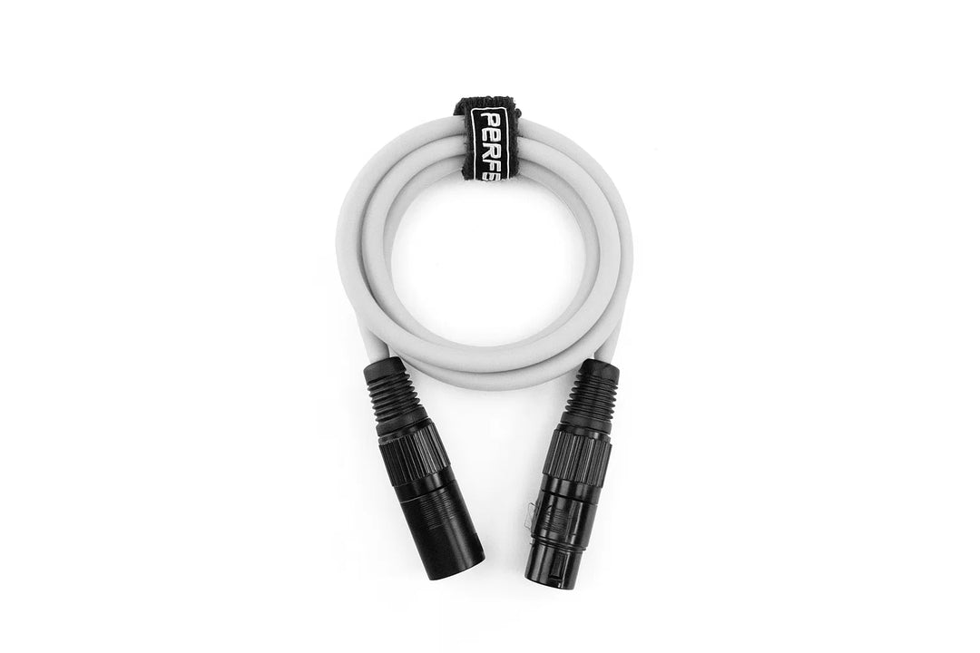 Perfex DMX-kabel 3-Pin (1,5m - Vit)