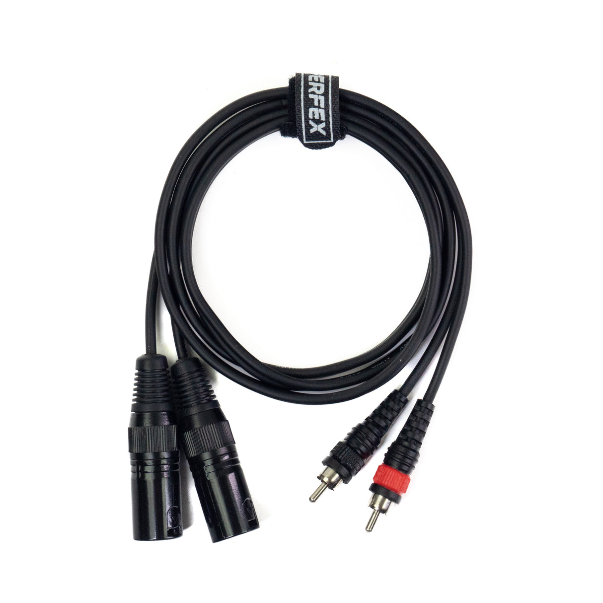 Perfex XLR hane till phono RCA-kabel (1,3m)