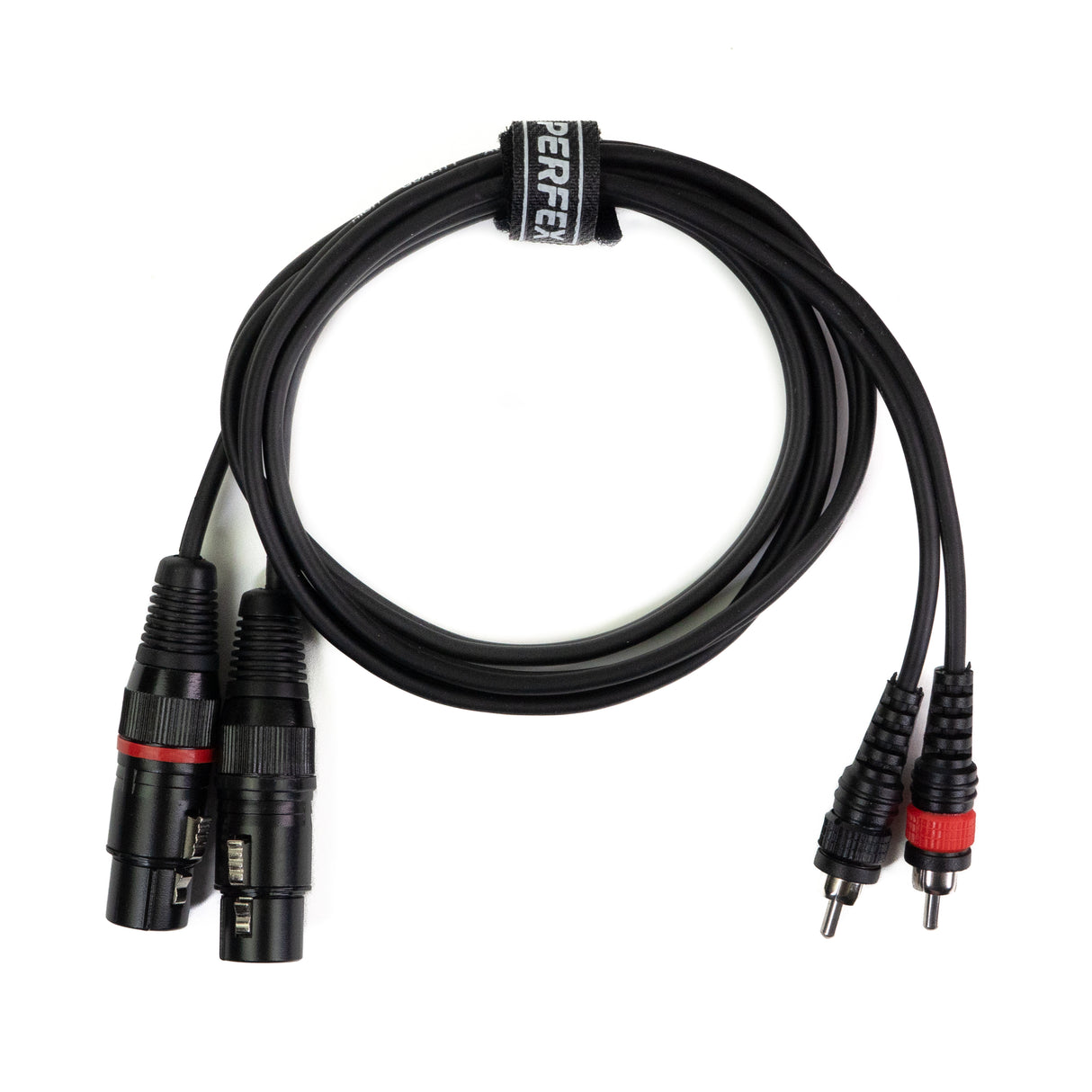 Perfex XLR hona till phono RCA-kabel (1,3m)