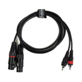 Perfex XLR hona till phono RCA-kabel (1,3m)