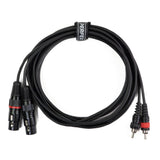Perfex XLR hona till phono RCA-kabel (3m)