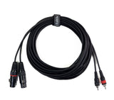 Perfex XLR hona till phono RCA-kabel (6m)