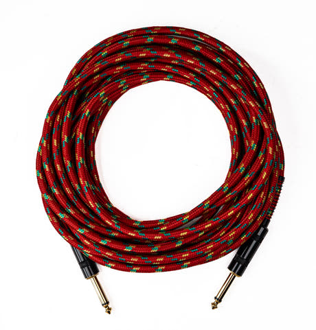 Perfex Jack Kabel (Röd/Guld) (7,5m)