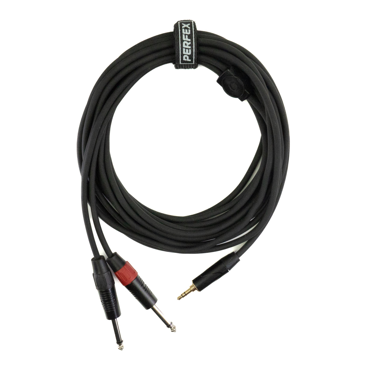 Perfex 2x tele till 3,5mm minitele-kabel (6m)