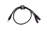 Perfex 3,5mm hörlursdelningskabel (0,5m)