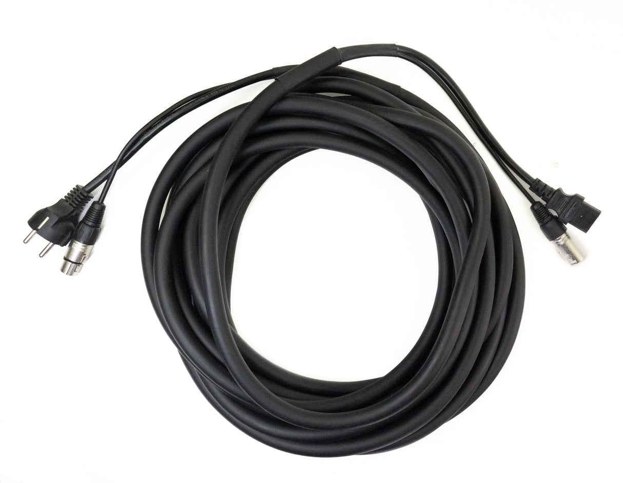 Perfex XLR & IEC strömkabel (Ljud, 10m)