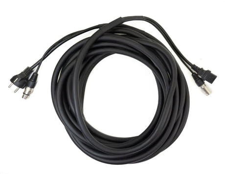 Perfex XLR & IEC strömkabel (Ljud, 10m)