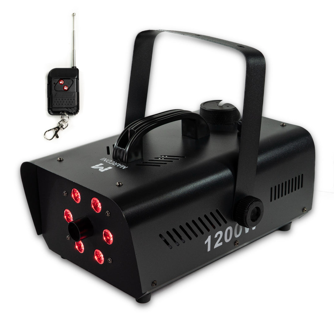 Marconi 1200W 6 LED Rökmaskin