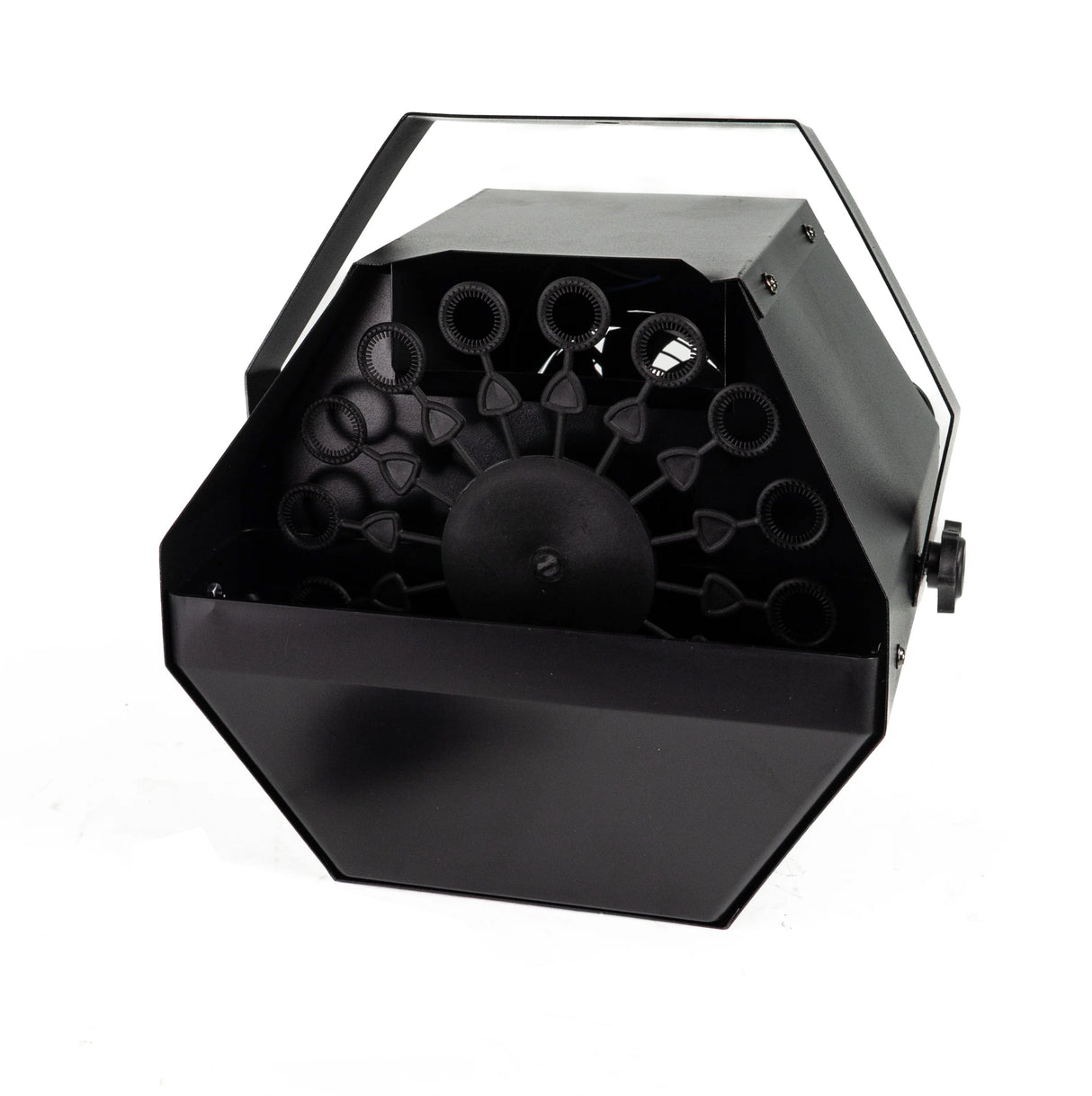 Marconi Batteridriven Såpbubbelmaskin (Svart) + Såpbubbelvätska
