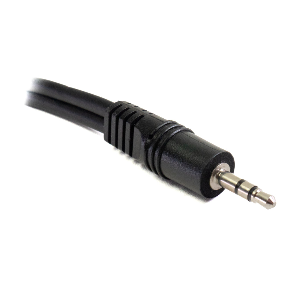 Perfex 3,5mm hörlursdelningskabel (0,5m)