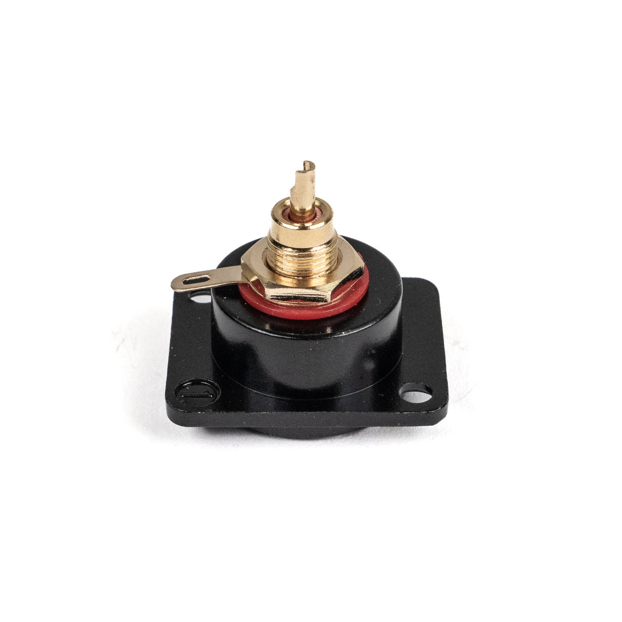 Perfex RCA Phono chassikontakt hona (röd, svart)