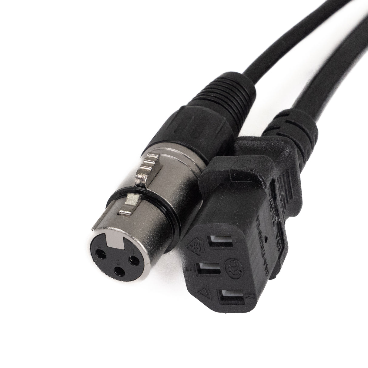 Perfex IEC & XLR Multi-kabel (DMX, 5m)
