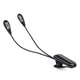 Perfex dubbel LED musiklampa