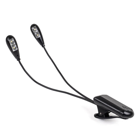 Perfex dubbel LED musiklampa