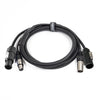 Perfex True1 & XLR Kombikabel (DMX, 1m)
