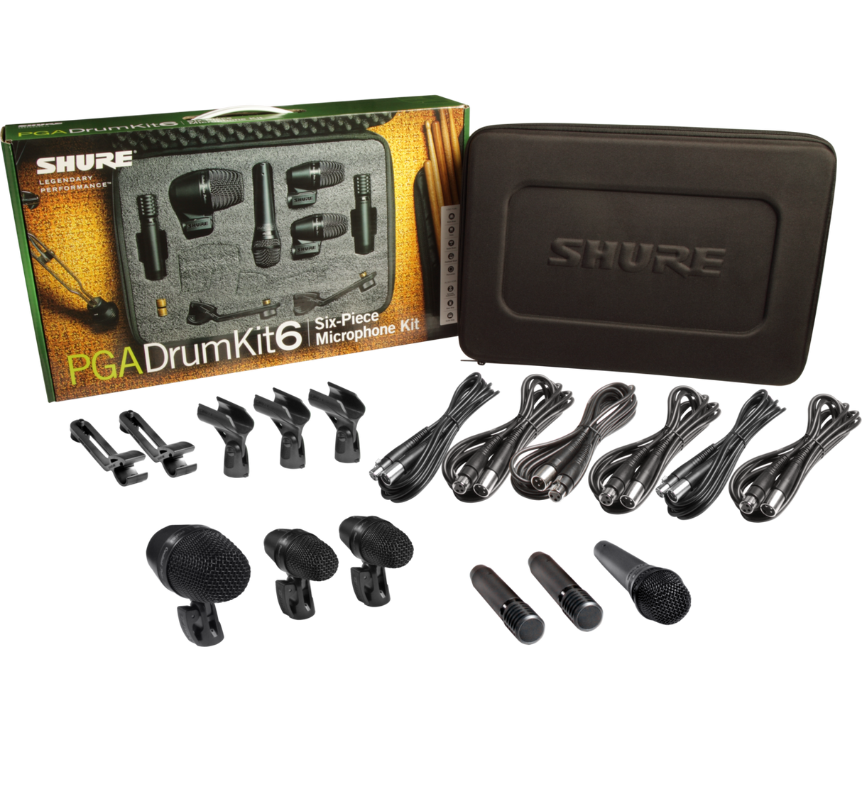 Shure PGA Drumkit 6 trummikrofonpaket