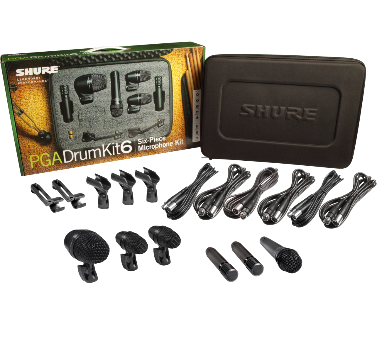 Shure PGA Drumkit 6 trummikrofonpaket