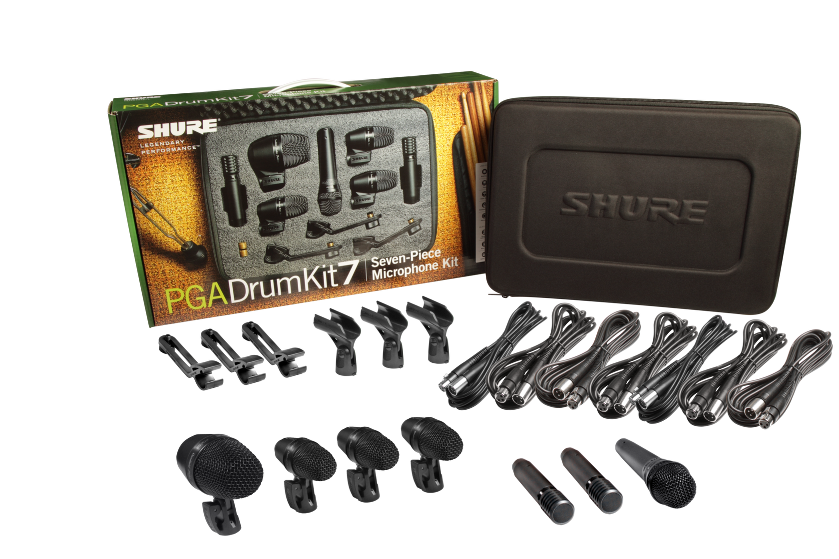 Shure PGA Drumkit 7 Drum Microphone Pack
