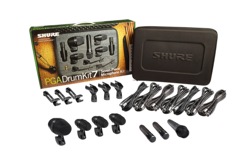 Shure PGA Drumkit 7 Drum Microphone Pack