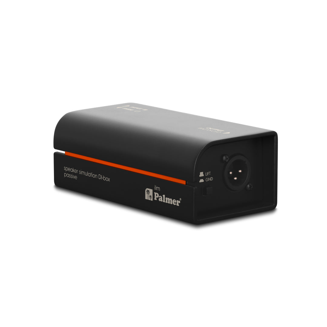 Palmer RIVER ilm - Passiv högtalarsimulerings-DI-box
