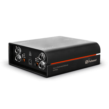 Palmer RIVER inn - Aktiv 2-kanals DI-box