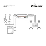 Palmer RIVER inn - Aktiv 2-kanals DI-box