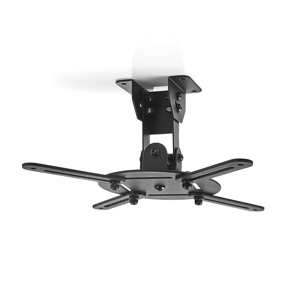 Takfäste för projektor helt rörligt (svart, 10 kg)