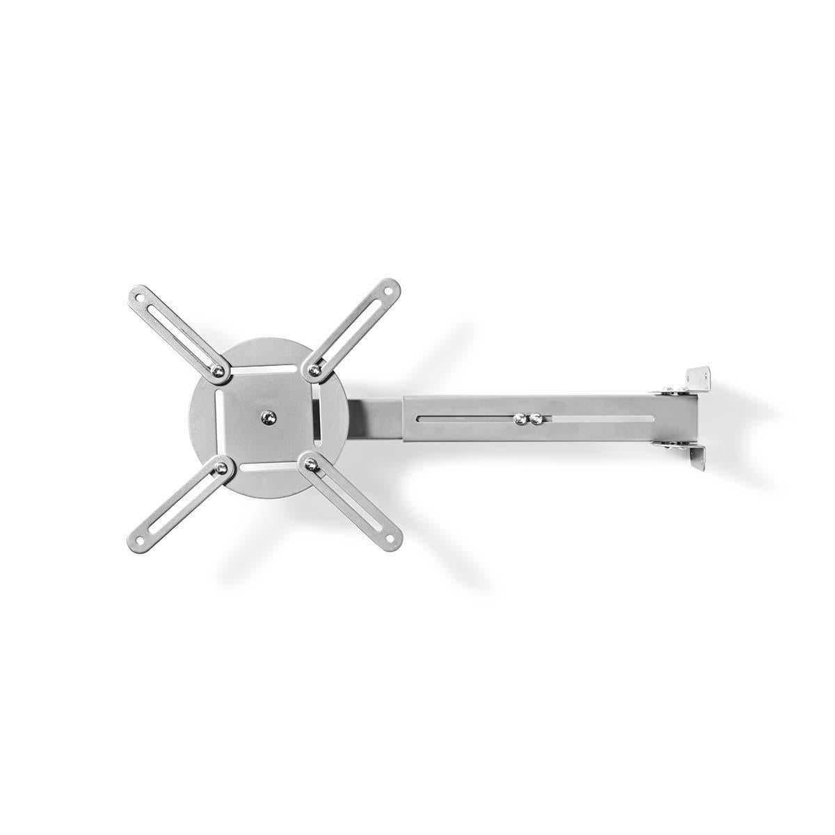 Projektorväggfäste helt rörligt (silver, 10 kg)