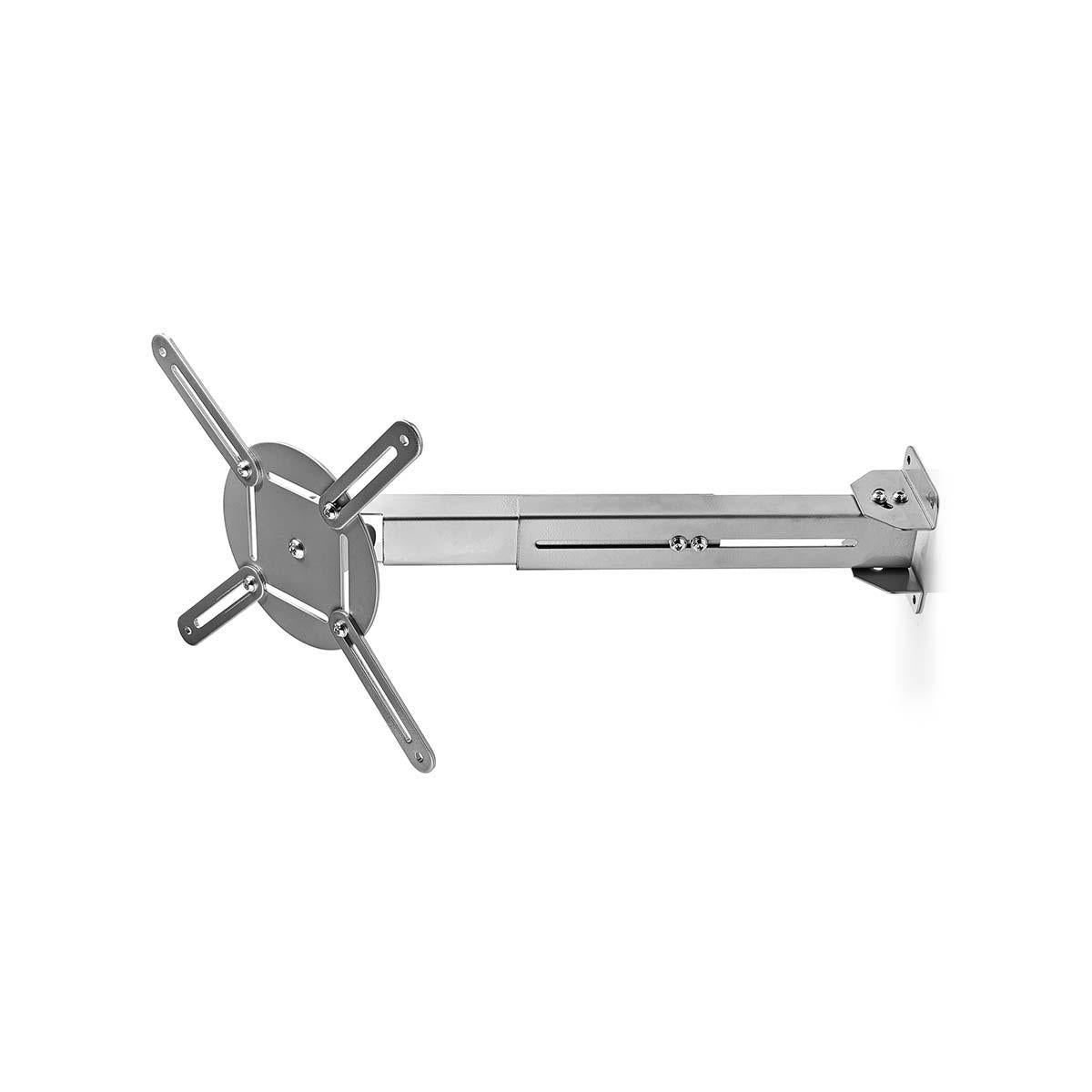 Projektorväggfäste helt rörligt (silver, 10 kg)
