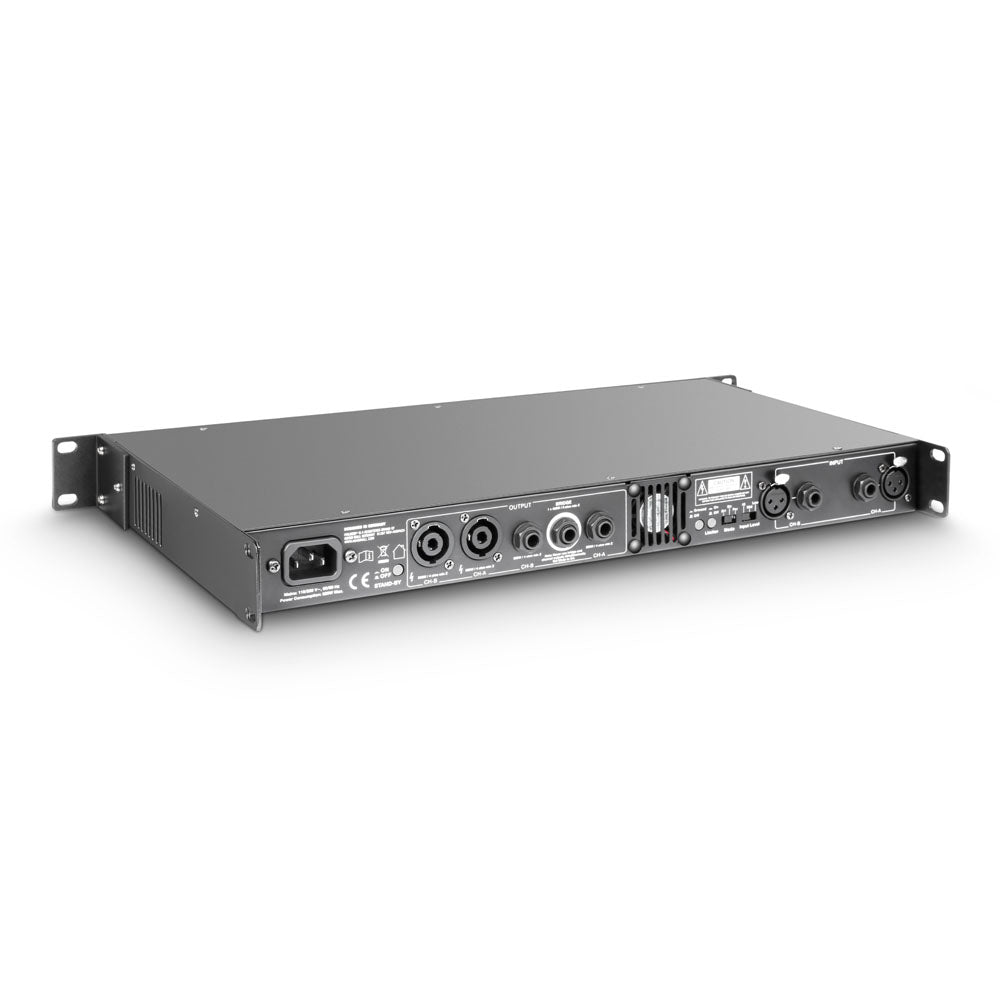 Palmer MACHT 402 - 19" stereo-slutsteg för gitarr