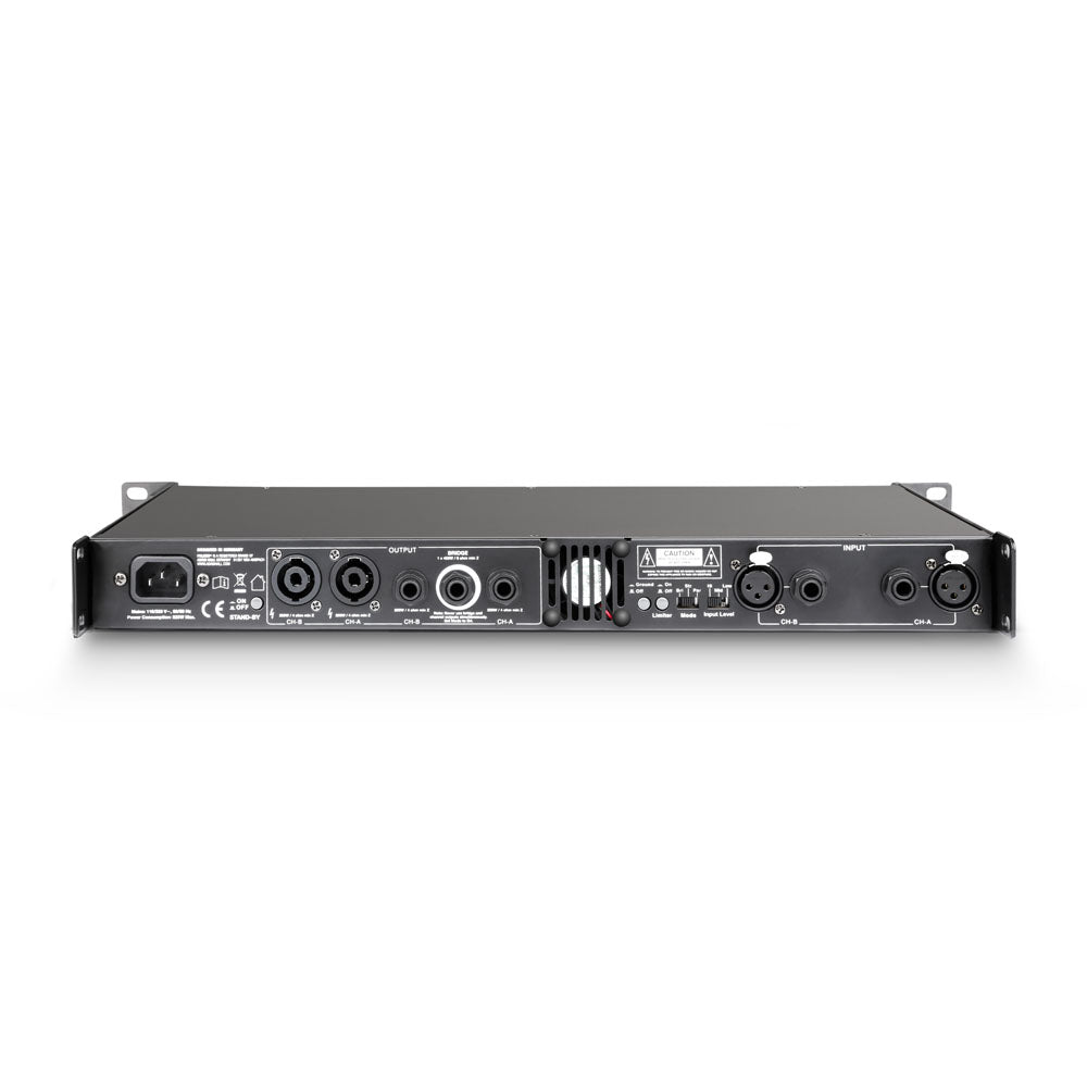 Palmer MACHT 402 - 19" stereo-slutsteg för gitarr