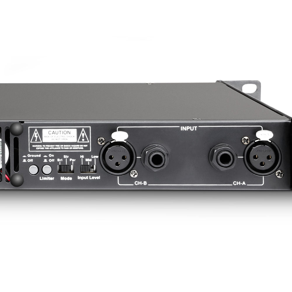 Palmer MACHT 402 - 19" stereo-slutsteg för gitarr