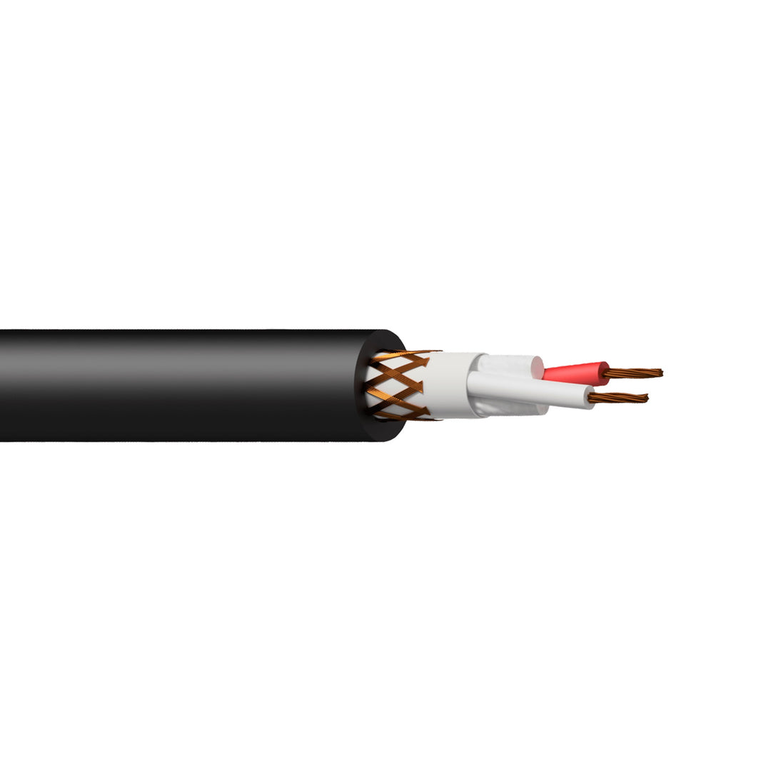 ProCab mikrofoner kabel 2x0,22mm2 Ø=6,8 mm, 300 meter